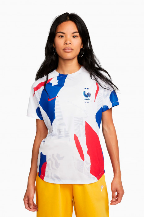 Koszulka Nike Francja 2022 Pre Match Damska