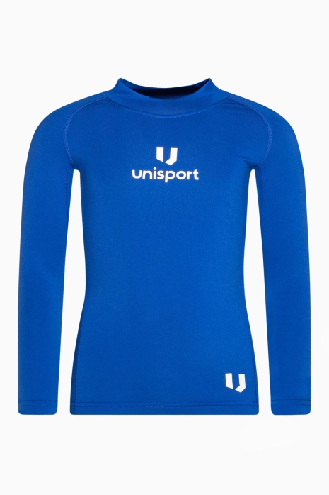 Тениска Unisport Warm Turtleneck Baselayer Junior - син