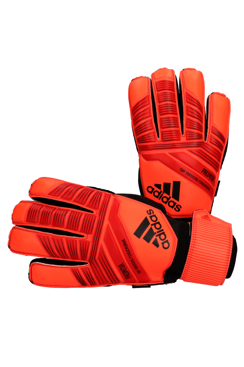 orange adidas gloves