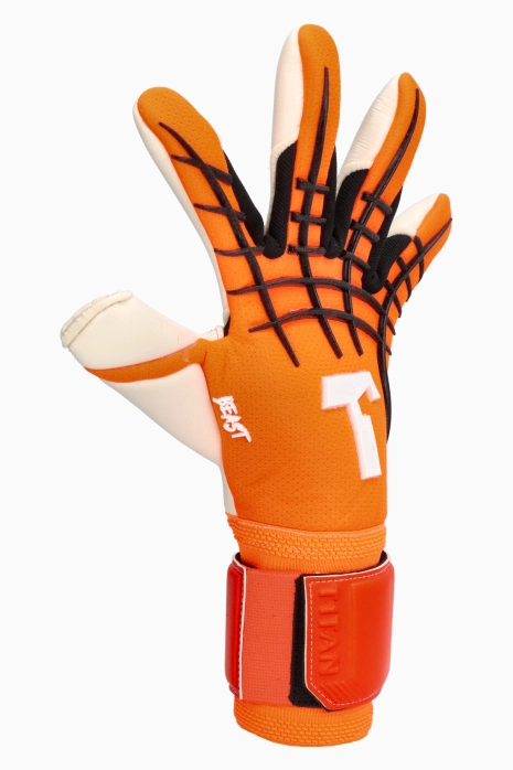T1TAN Shocking Beast 3.0 Torwarthandschuhe - Orange