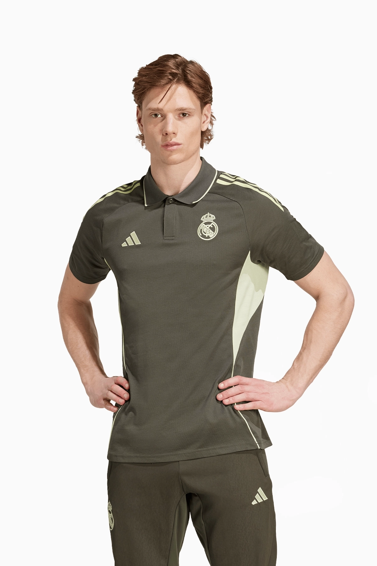 adidas Real Madrid 25/26 Polo Trikot - Grün