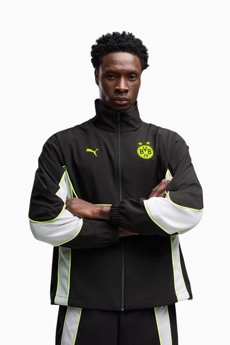 Jacket Puma Borussia Dortmund 26/27 PUMATECH-X Track Woven - Black