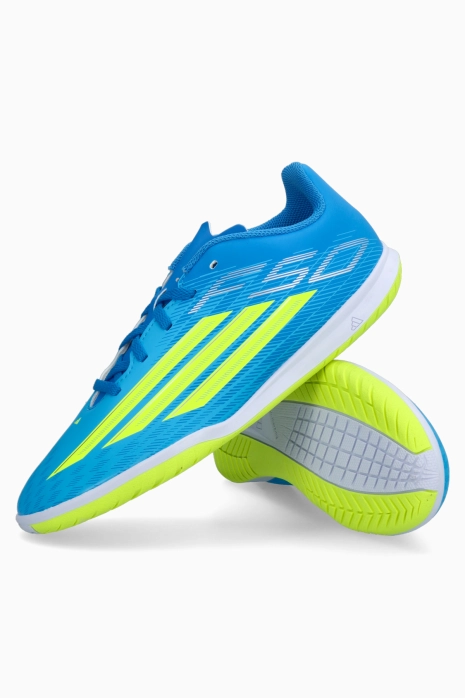Halówki adidas F50 Club IN Junior - Niebieski