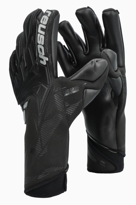 Goalkeeper Gloves Reusch Attrakt Duo Strapless - Black