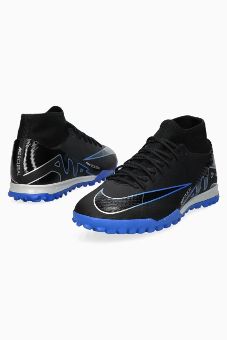 Nike Zoom Mercurial Superfly 9 Academy TF By You Custom Turf Soccer Shoes.