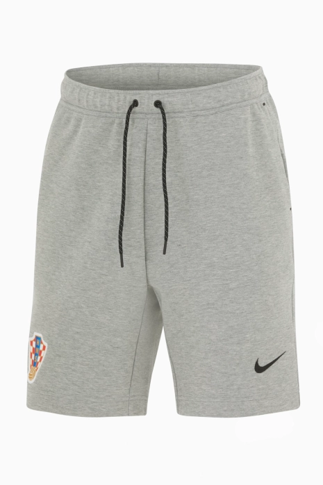 Pantaloni scurți Nike Croatia Tech Fleece - Gri