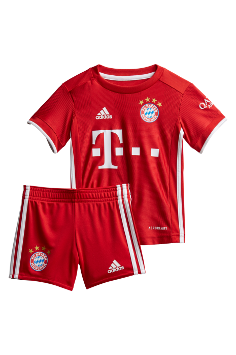 Komplet adidas FC Bayern 20/21 Domowy Małe dzieci