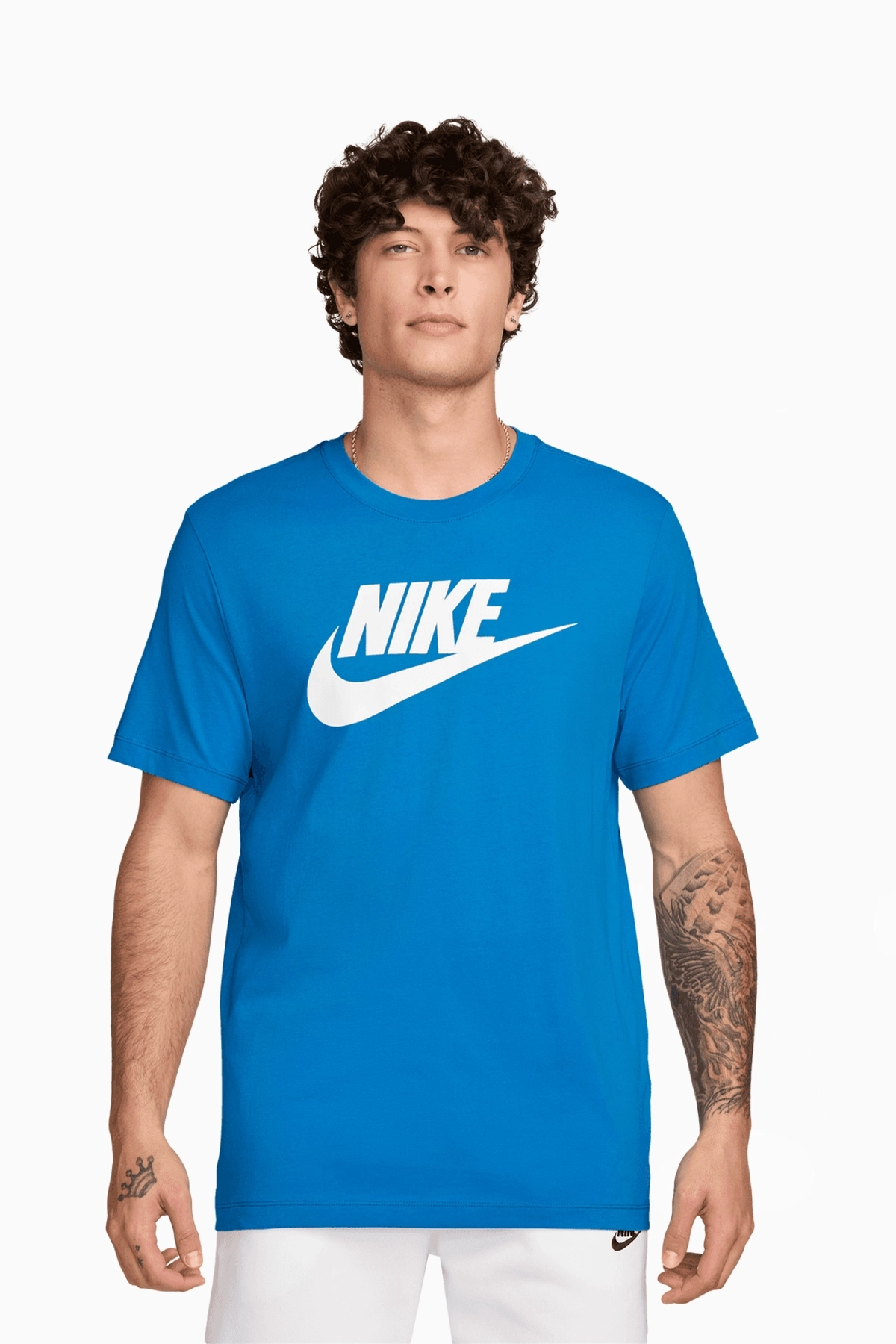 Тениска Nike Sportswear Tee Icon Futura - син | Футболни обувки
