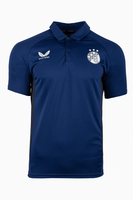 Футболка Castore Dinamo Zagreb 25/26 Presentation Polo - темно-синий