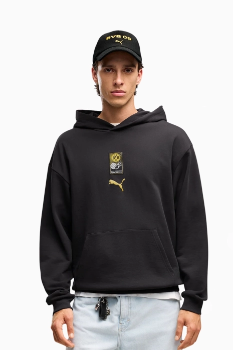Bluza z kapturem Puma Borussia Dortmund 26/27 ftblCulture - Czarny