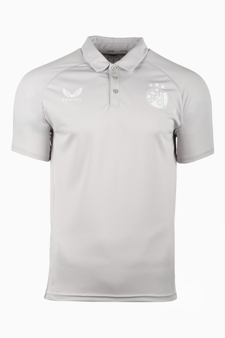 Футболка Castore Dinamo Zagreb 25/26 Presentation Polo - серый