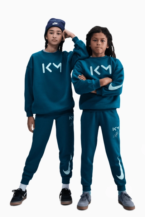 Pantaloni Nike Kylian Mbappé Club Fleece Junior - Verde