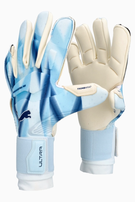 Rękawice Puma Ultra Ultimate Hybrid - Błękitny
