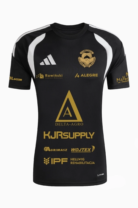 Koszulka meczowa adidas Pomezania Malbork Junior - Czarny