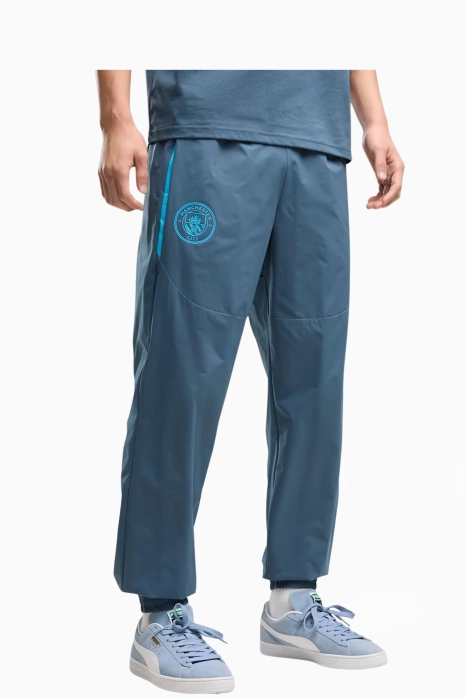 Pantaloni Puma Manchester City 26/27 Woven - Albastru