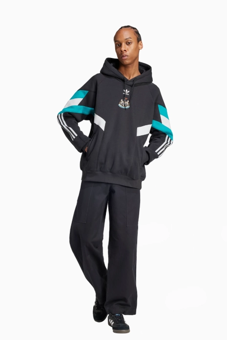 Кофта adidas Newcastle United 24/25 Hooded - черный | Футбольная