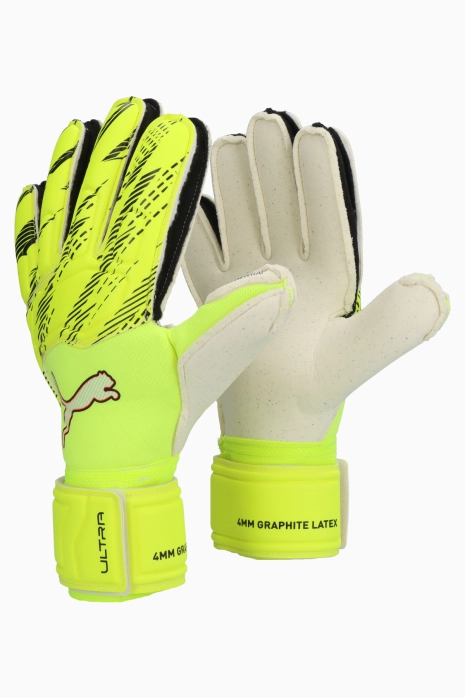Mănuși Puma Ultra Pro Protect RC - Lămâie verde