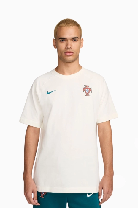 Тениска Nike Португалия 2024 Travel - Бежово
