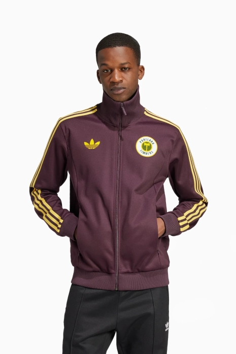 Majica dugih rukava adidas Portland Timbers 2024 Beckenbauer Track Top - Claret