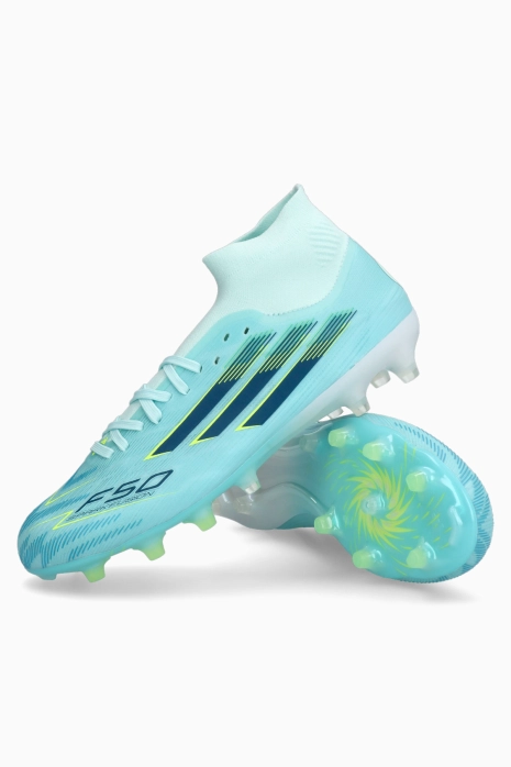 Lisovky adidas F50 Pro Mid FG/AG pro ženy - Máta