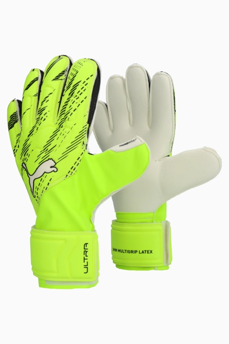 Mănuși Puma Ultra Match Protect RC - Lămâie verde