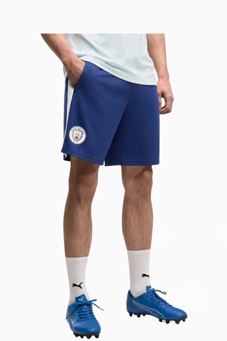Pantaloni scurți Puma Manchester City 26/27 Training - Albastru marin