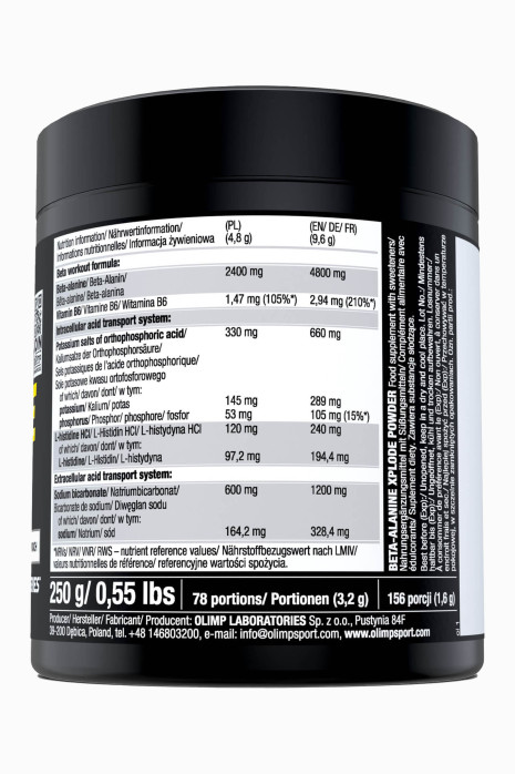 Olimp Beta-Alanine Xplode Powder 250g : Fitshop