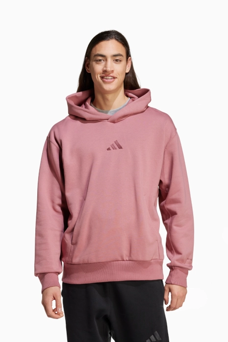 Majica dugih rukava adidas All SZN Fleece - Ružičasta