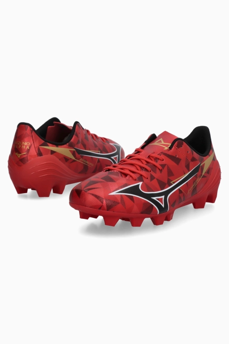 Ghete de fotbal Mizuno Alpha II 40th Select - Roșu | Magazin de