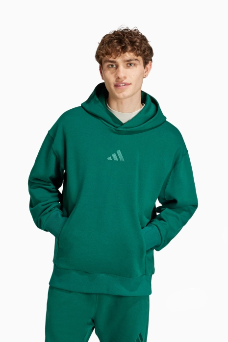 Μπλούζα adidas All SZN Fleece - πράσινος