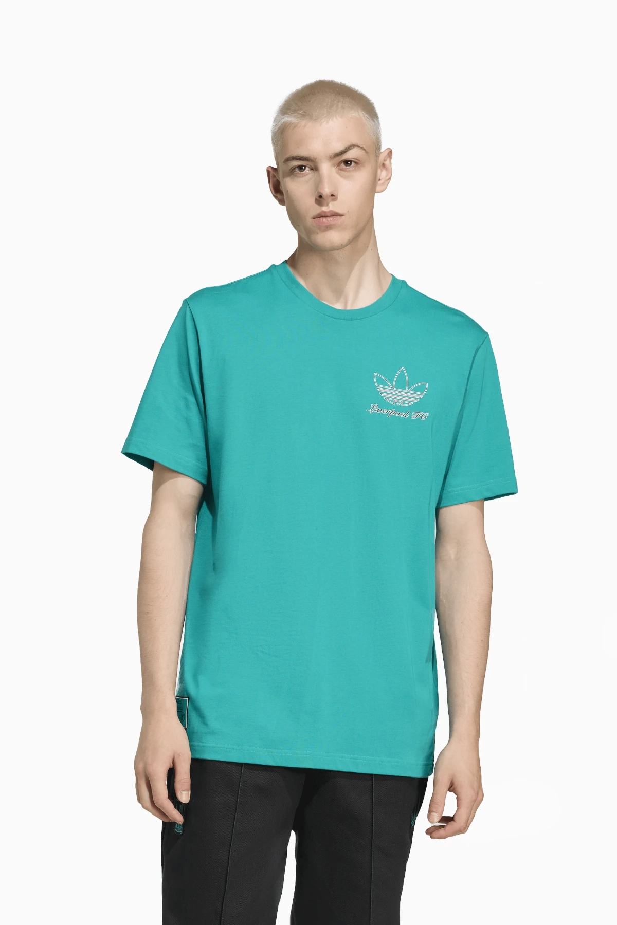 Tricou adidas Liverpool FC 25/26 Terrace Icons Graphic - Mentă