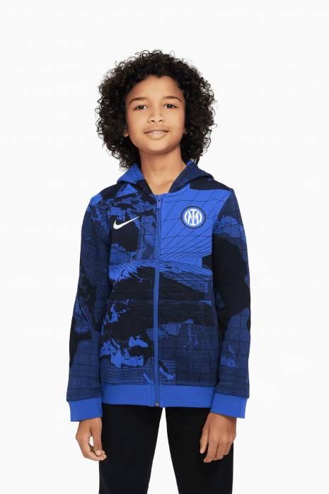 Bluza z kapturem Nike Inter 22/23 Club Fleece Junior