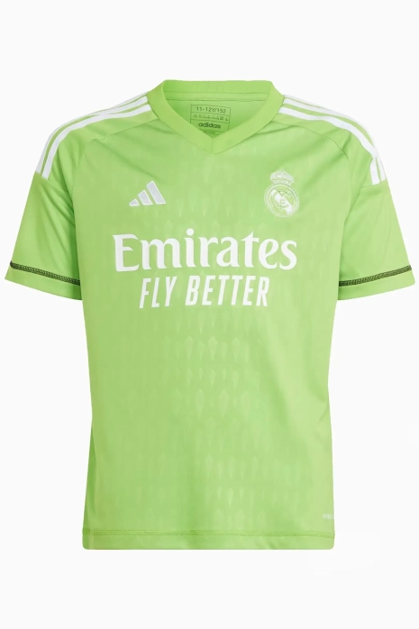 Tricou adidas Real Madrid 23/24 Goalkeeper Replica Junior - Verde