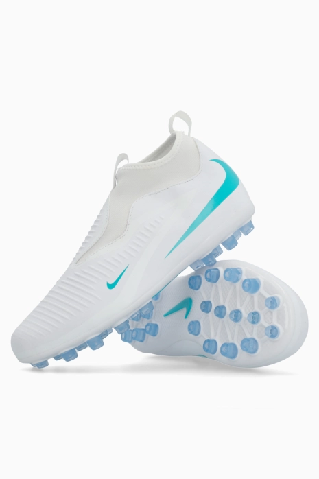 Cleats Nike Phantom 6 High Academy AG Junior - White
