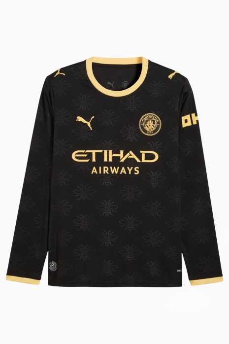 Langärmliges Shirt Puma Manchester City 26/27 Away Replica - Schwarz