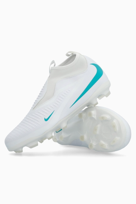 Cleats Nike Phantom 6 High Academy FG/MG Junior - White