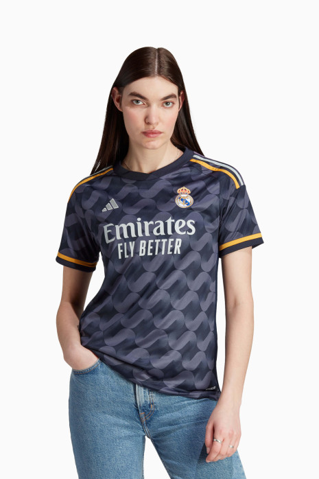 Tişört adidas Real Madrid 23/24 Deplasman Replica Kadın
