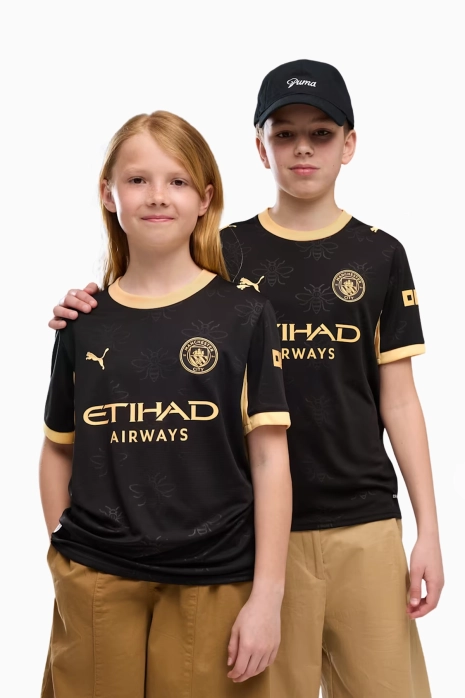 T-shirt Puma Manchester City 26/27 Away Replica Junior - Black
