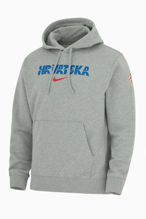 Bluza z kapturem Reprezentacji Chorwacji Nike Club