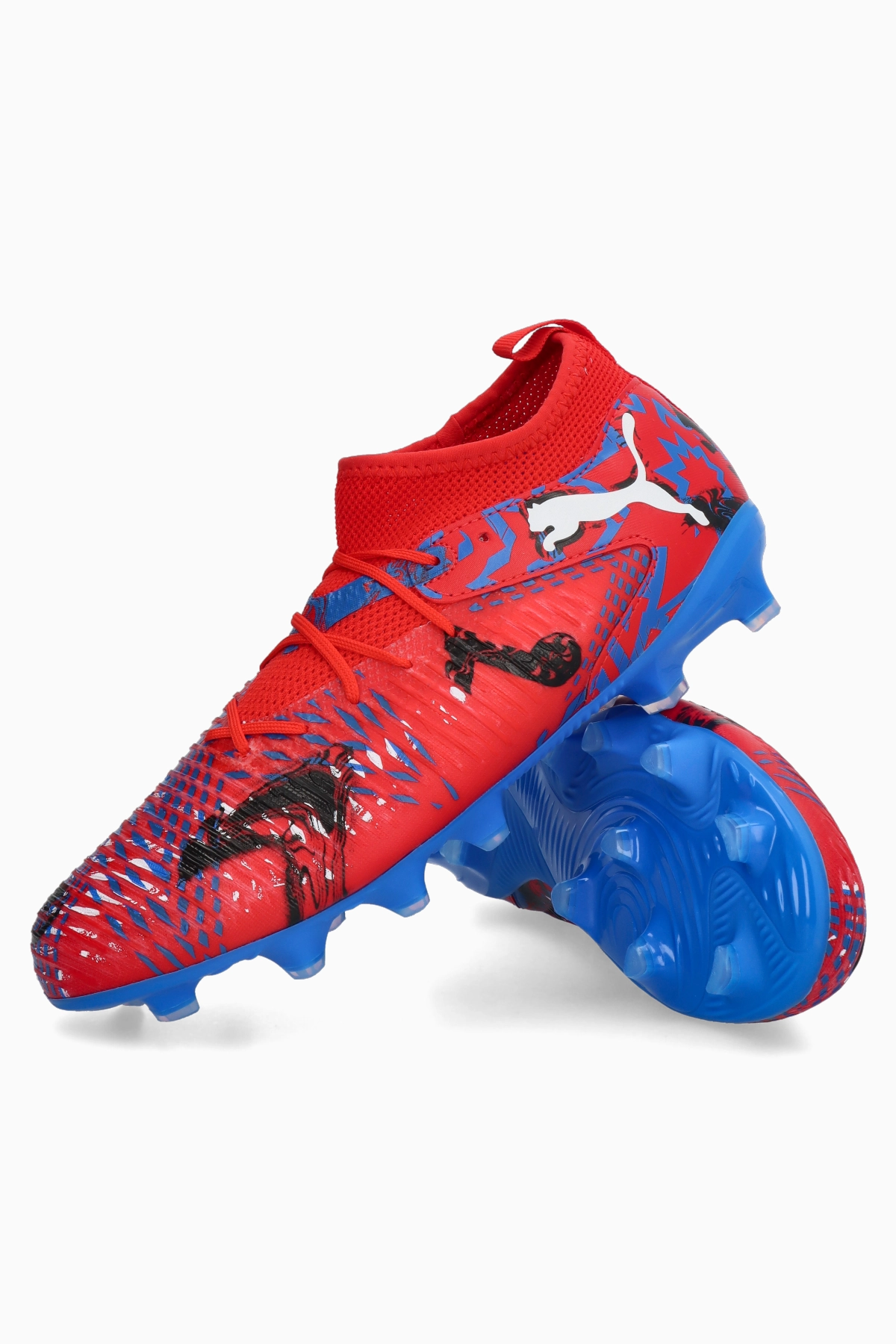 Lisovky Puma Future 8 Match Playmakers FG/AG Junior - Červená