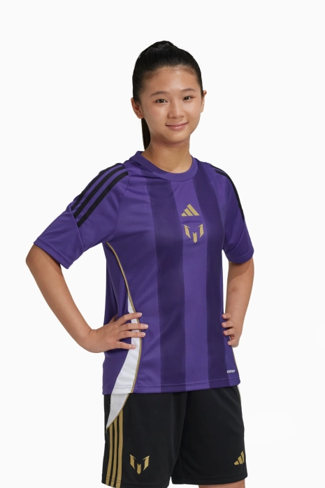 Camiseta adidas Messi Training Junior - Violeta