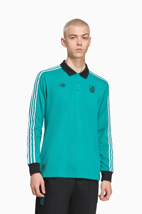 T-Shirt adidas Liverpool FC 25/26 Terrace Icons Polo - Mint | R