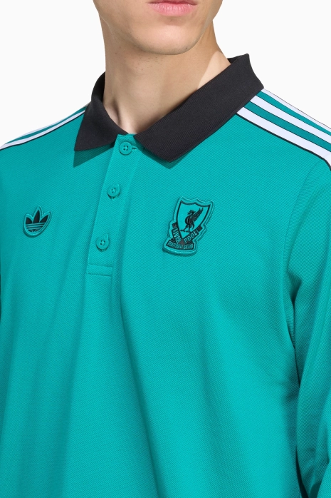 T-Shirt adidas Liverpool FC 25/26 Terrace Icons Polo - Mint | R