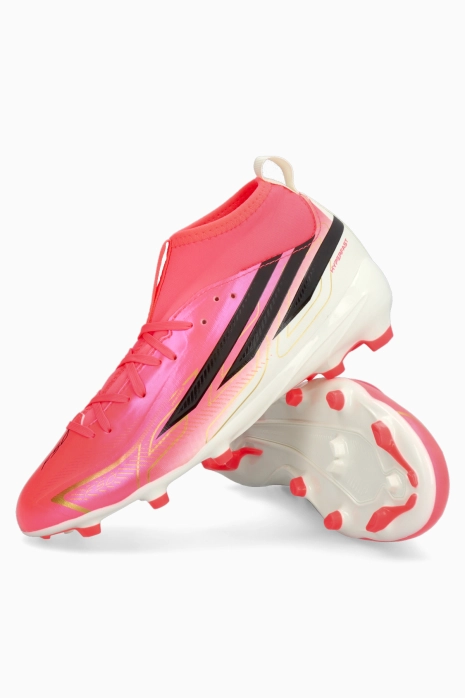 Nocken adidas F50 League Hyperfast Mid FG Junior - Rosa