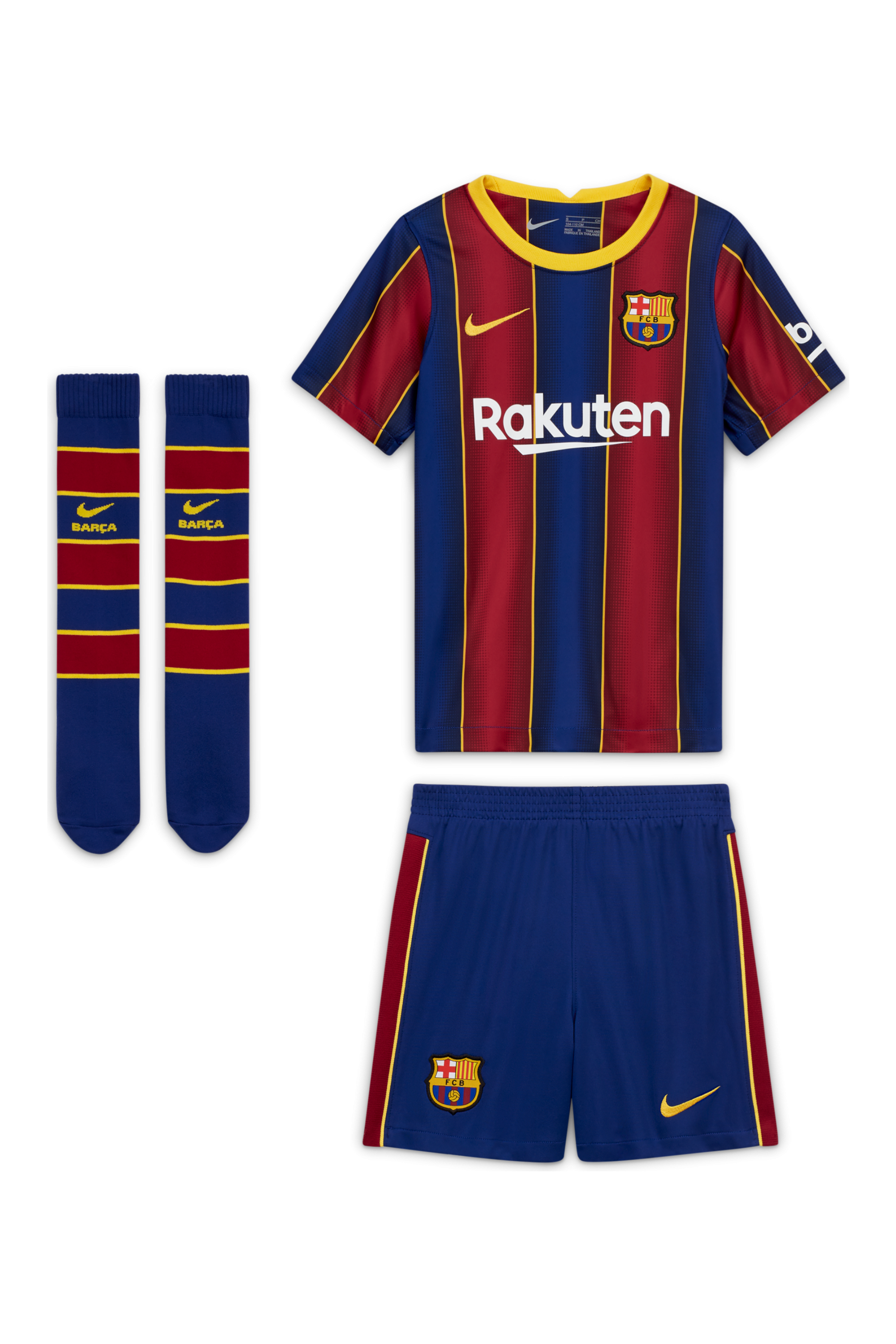 Set Nike FC Barcelona Breathe Kit Home 