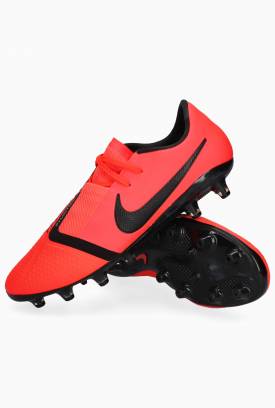 nike football boots black and orange