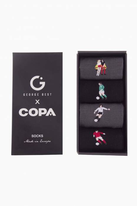 Ponožky Retro COPA George Best Box Set