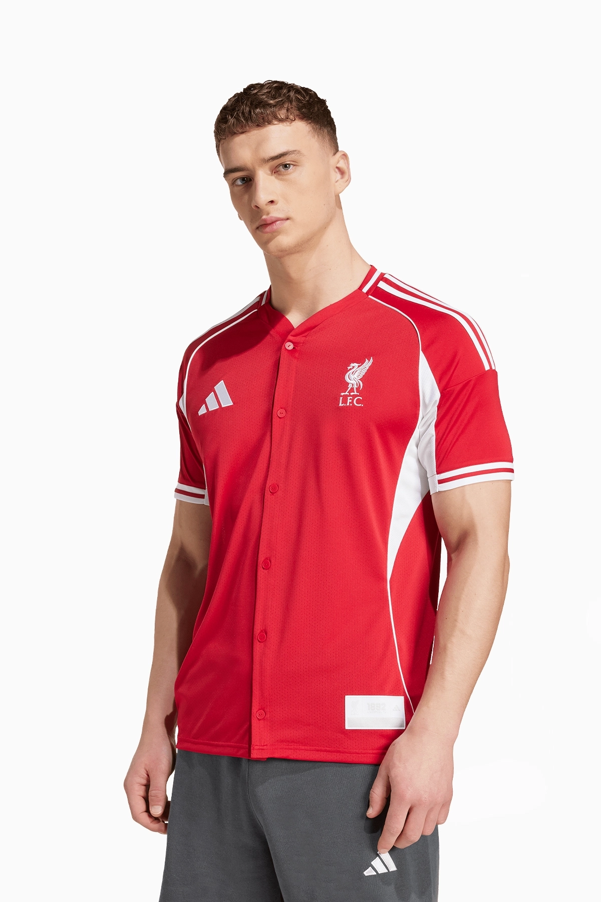 adidas Liverpool FC 25/26 US Pack Trikot - Rot