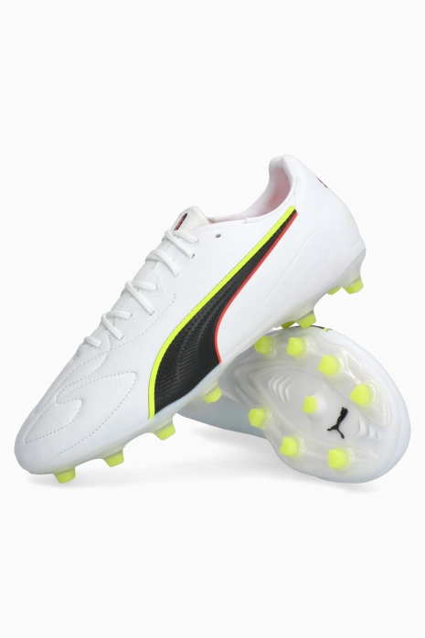 Lisovky Puma King 20 Match FG/AG - Bílý