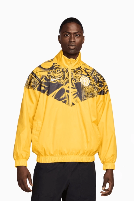 Nike jacket yellow online